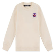 CHROME HEARTBREAK Sweatshirt Cream - Kids - Bad Company
