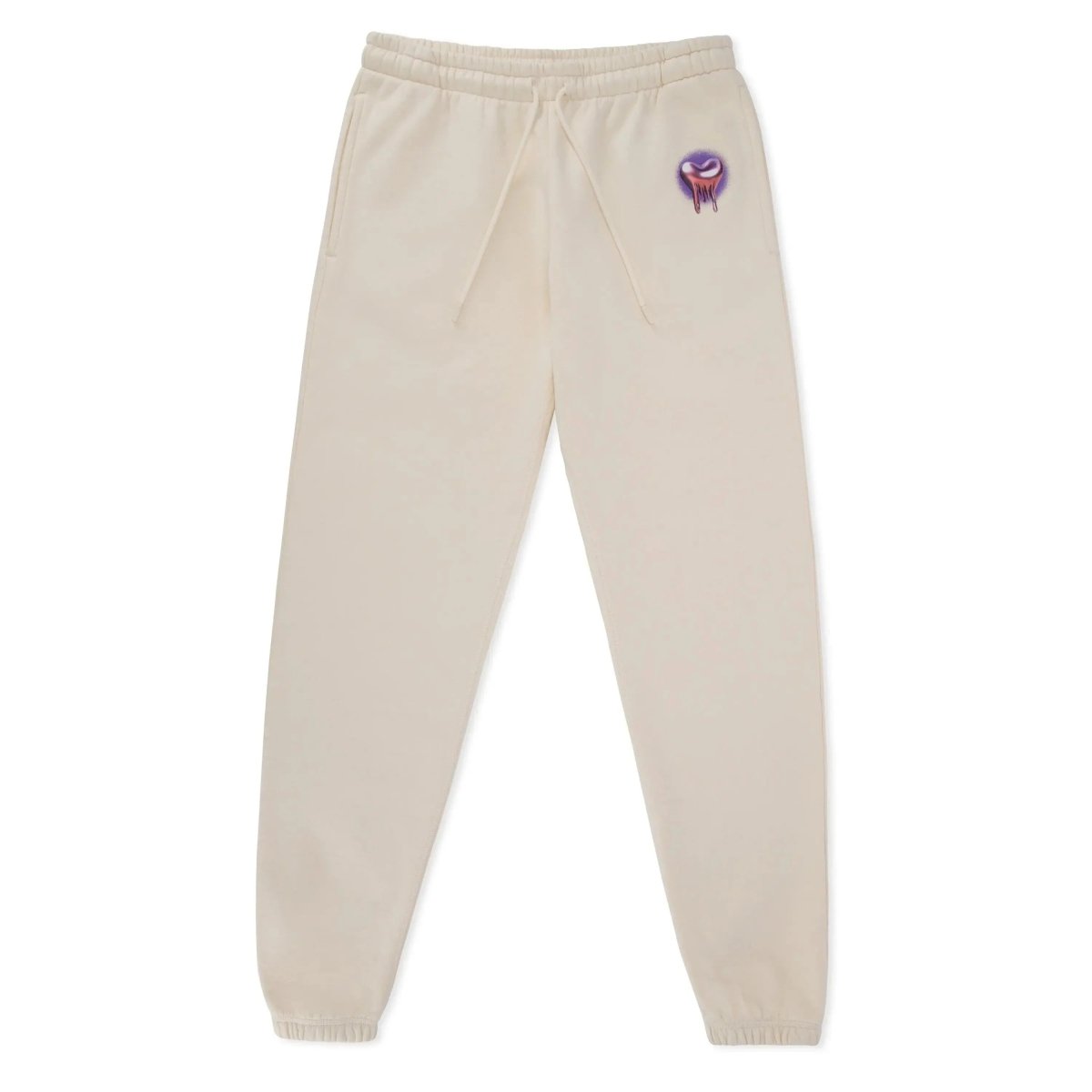 CHROME HEARTBREAKSweatpants Cream - Bad Company