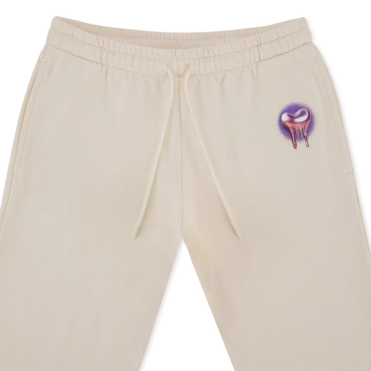 CHROME HEARTBREAKSweatpants Cream - Bad Company