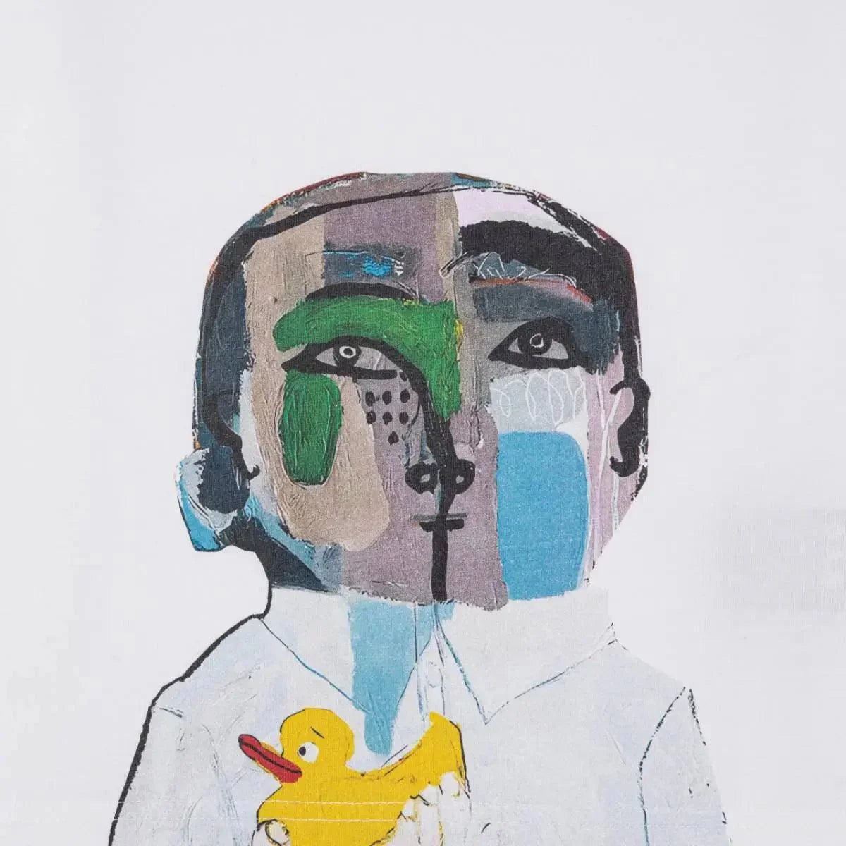 DUCKY T-shirt White - Kids - Bad Company