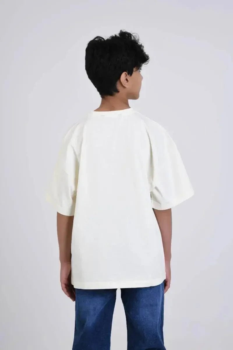 EVER DREAMING T-shirt Beige - Kids - Bad Company