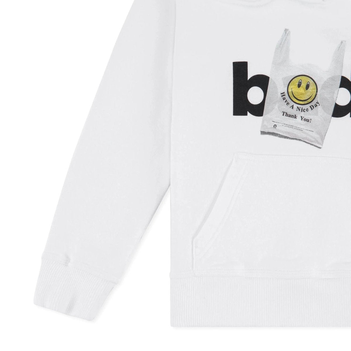 HAVE A NICE DAY Hoodie White - Kids - Bad Company