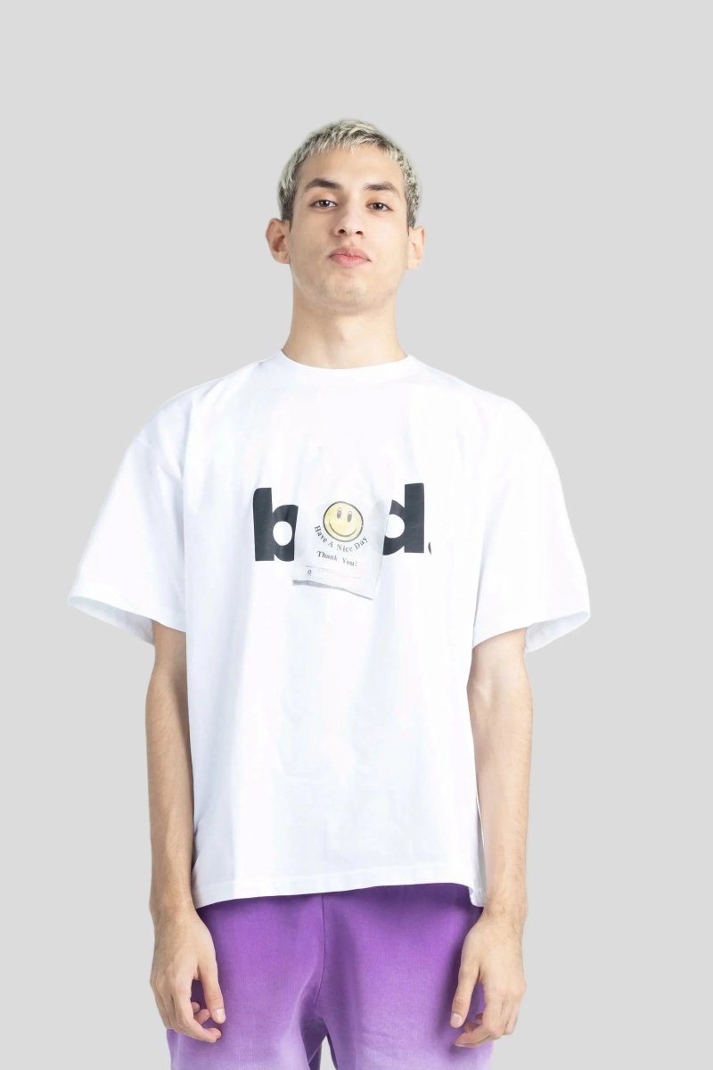 HAVE A NICE DAY T-shirt White - Bad Company