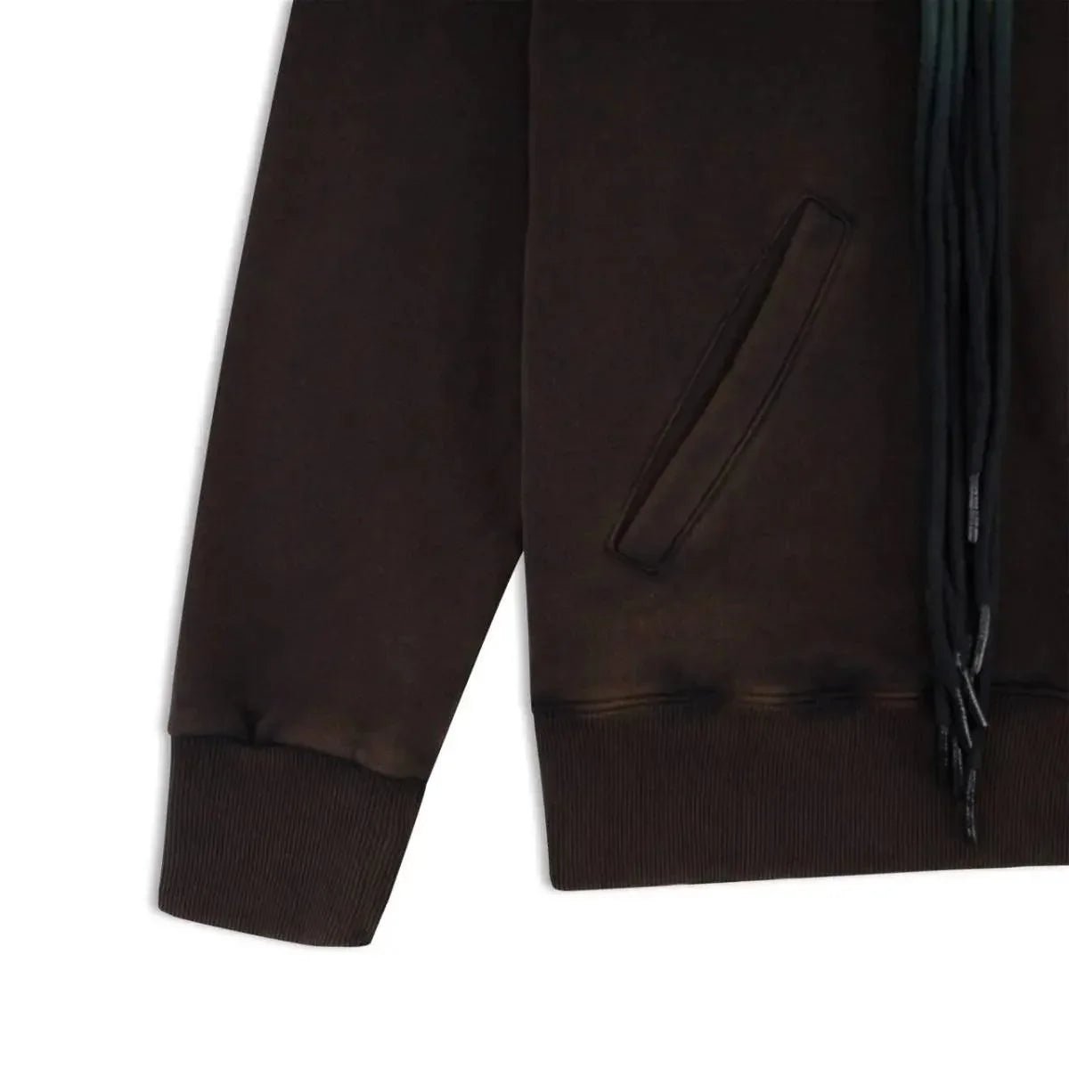 Multi Cord BAD Hoodie Washed Black - Bad Company