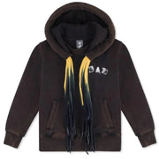 Multi Cord BAD Hoodie Washed Black - Kids - Bad Company