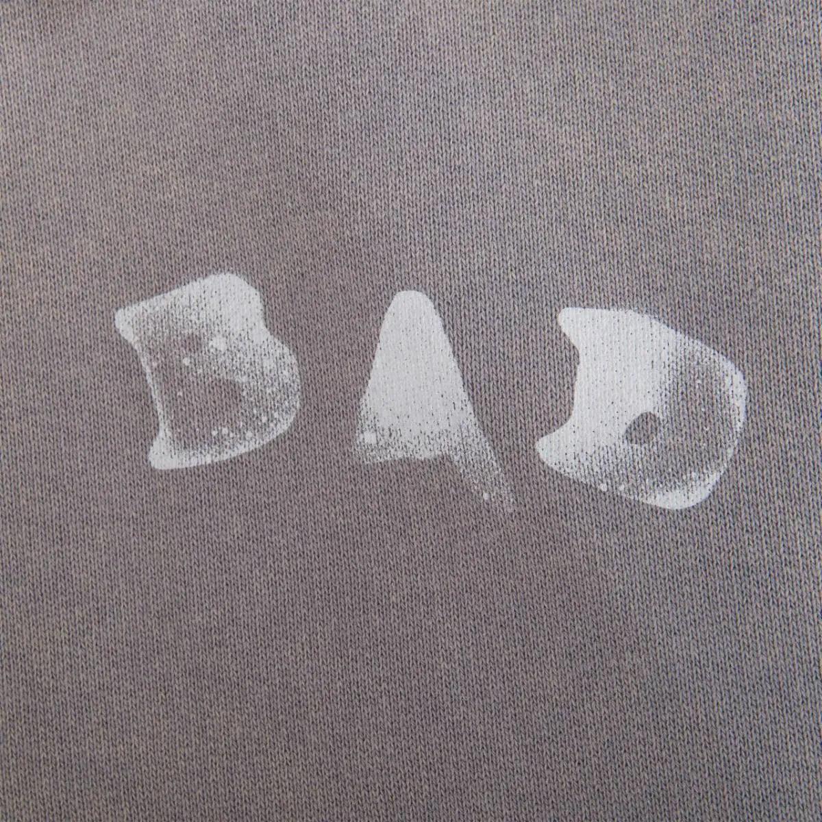 Multi Cord BAD Hoodie Washed Grey - Kids - Bad Company