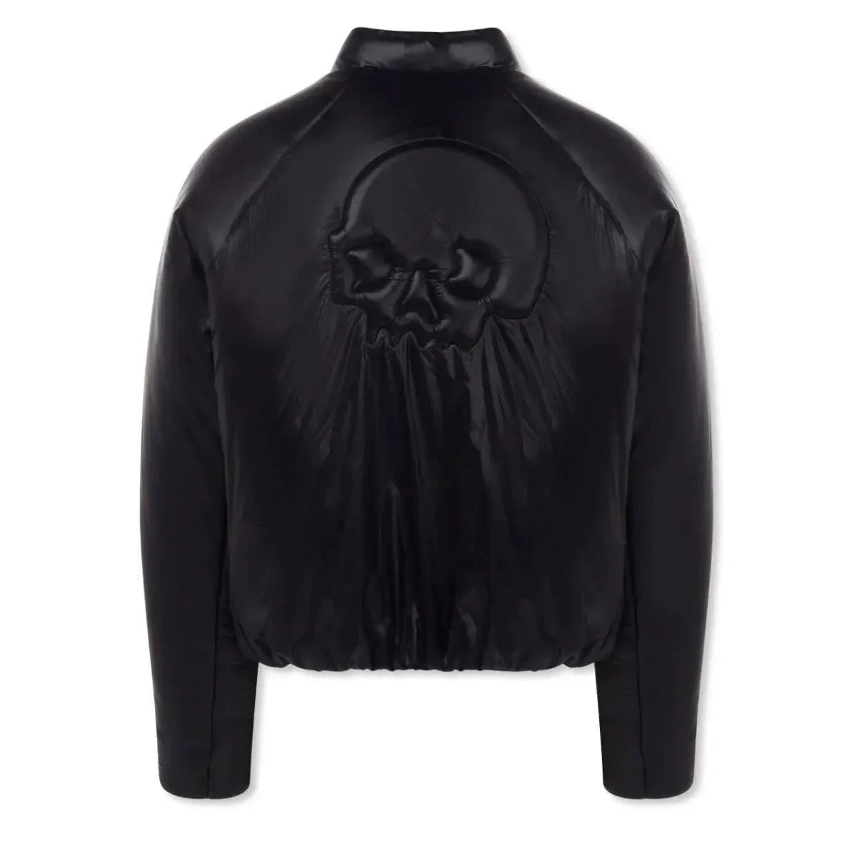 SKULL Puffer Jacket Black - Bad Company