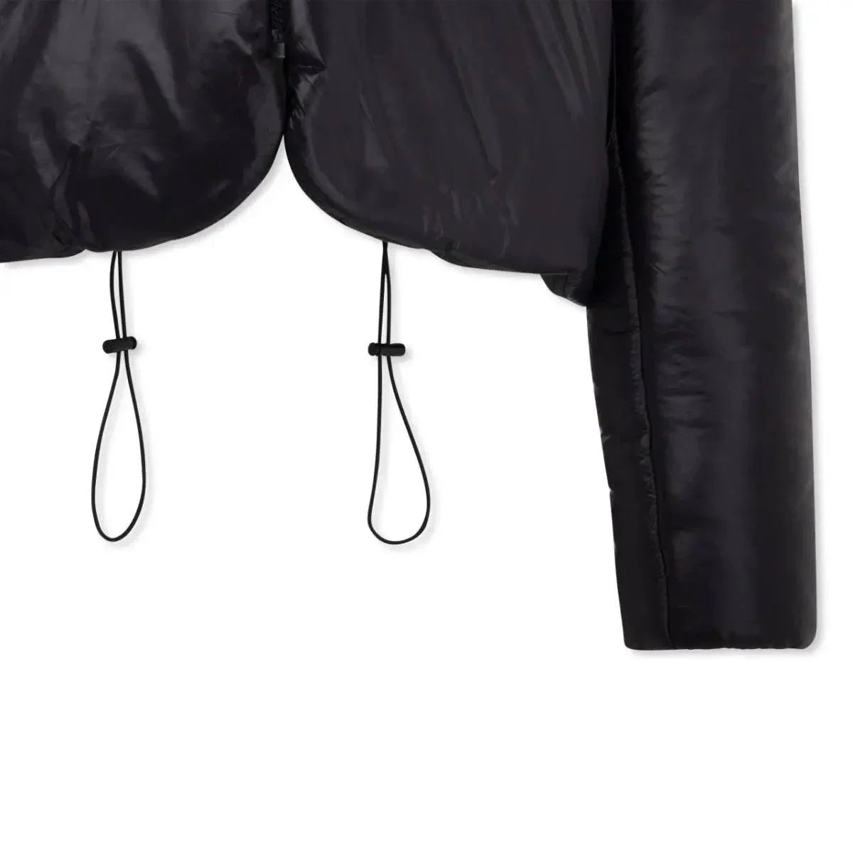 SKULL Puffer Jacket Black - Bad Company