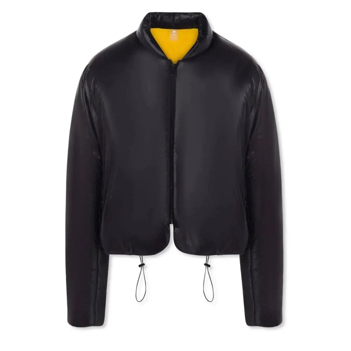 SKULL Puffer Jacket Black - Bad Company